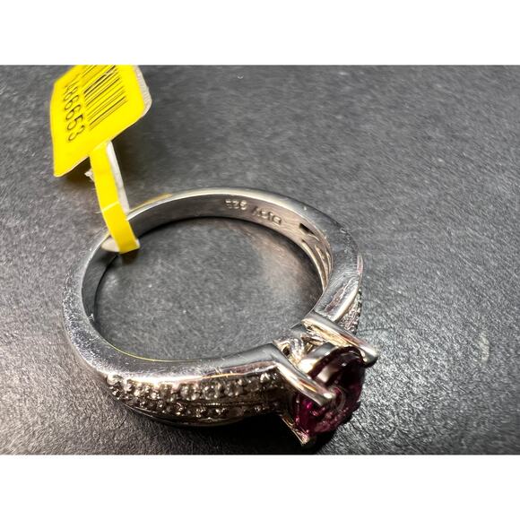 NEW with tag Ember garnet and zircon sterling silver ring size 7 - Picture 7 of 16